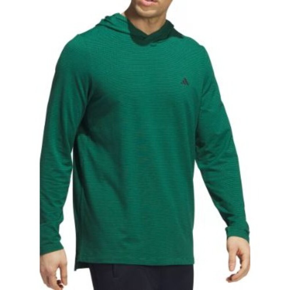 adidas Men's Axis Tech Hooded Training Long Sleeve Shirt X-Small - Picture 1 of 5